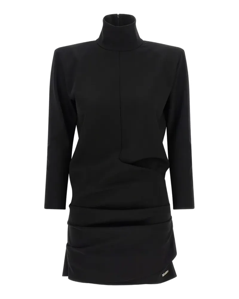 ATTICO Minikleid mit Cut-Outs - Schwarz Schwarz