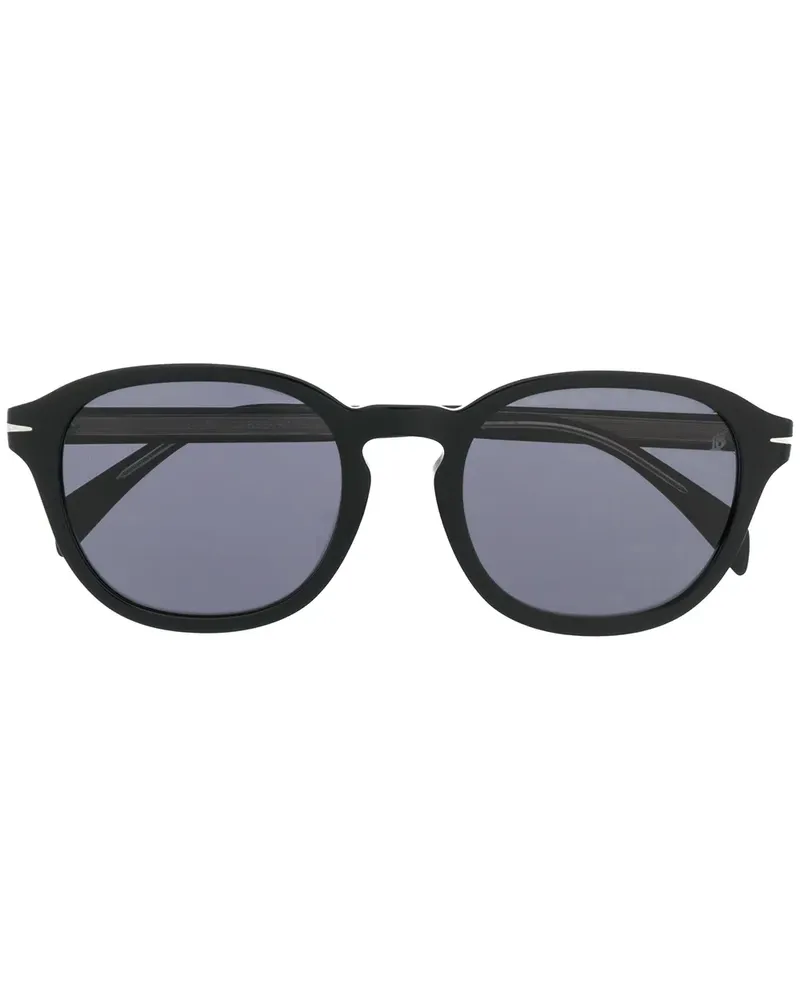 EYEWEAR by DAVID BECKHAM Sonnenbrille mit eckigem Gestell - Schwarz Schwarz