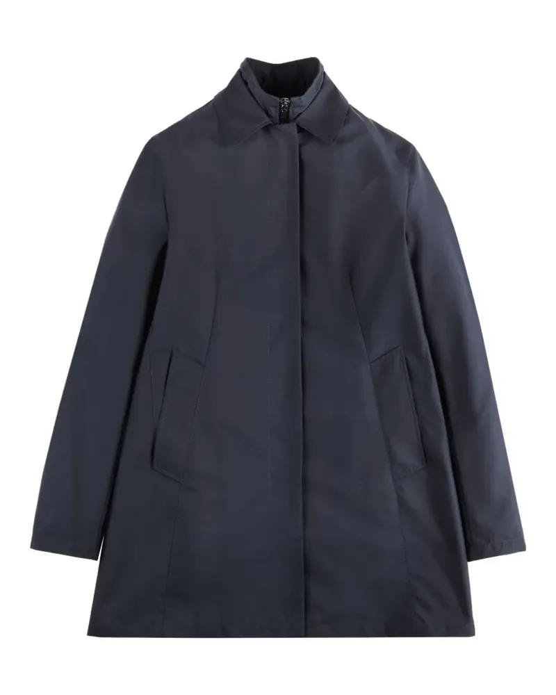 Fay Morgan collared coat - Blau Blau