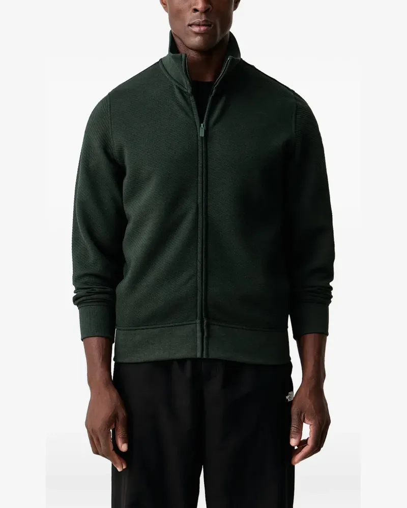 Colmar zip-up jacquard sweatshirt - Grün Grün