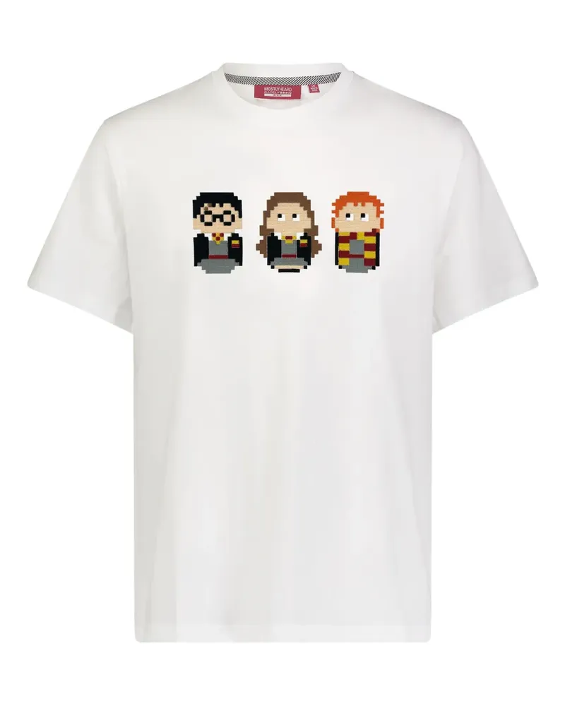 Mostly Heard Rarely Seen Golden Trio T-Shirt - Weiß Weiß