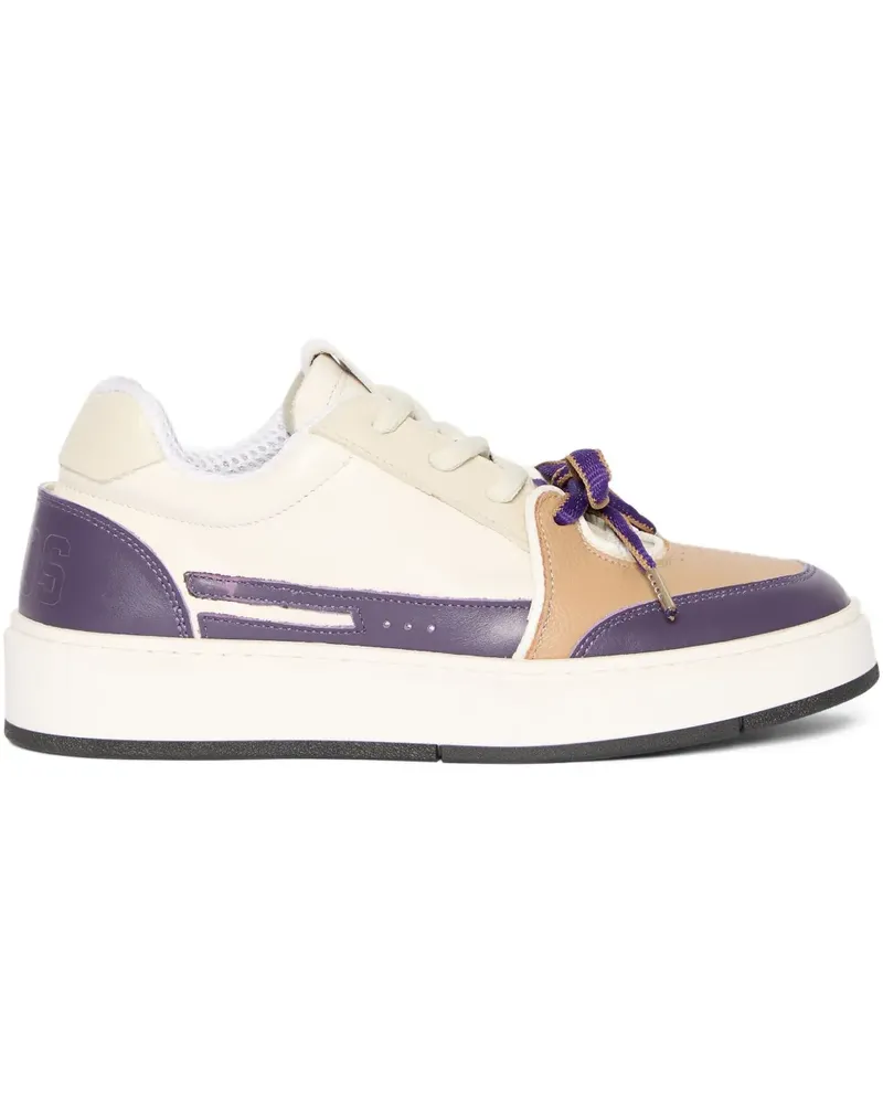 GCDS Bucket Sneakers mit Schleifendetail - Weiß Weiß