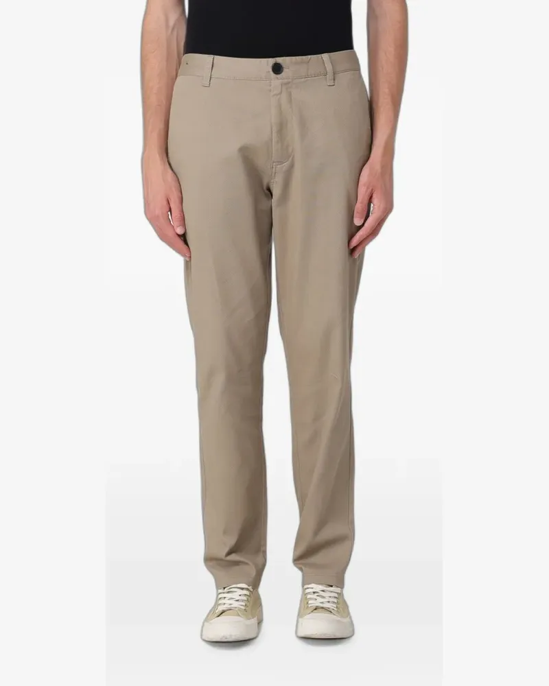 Armani Exchange straight-leg chino pants - Nude Nude