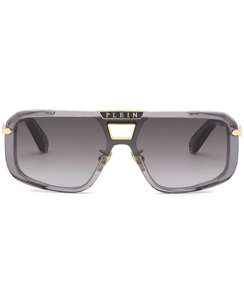 Philipp Plein Plein Legacy Pilotenbrille - Grau Grau