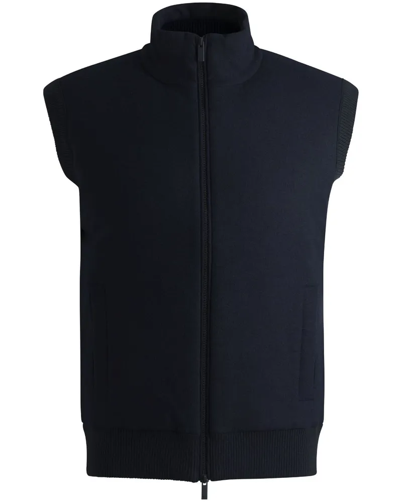 HUGO BOSS Weste mit Reißverschluss - Blau Blau