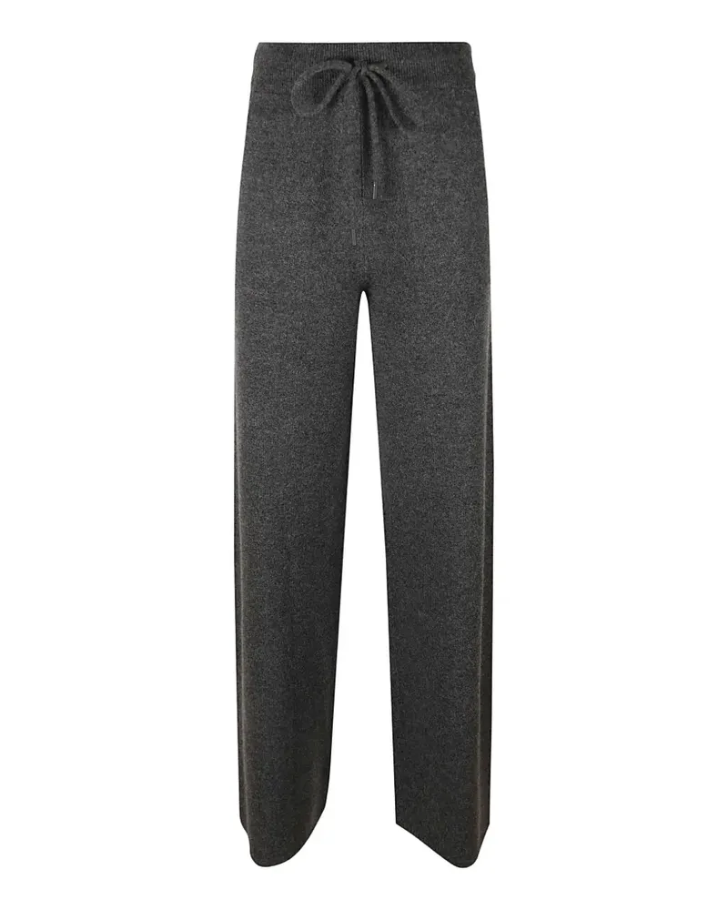 Max Mara Gestrickte Fiabe Jogginghose mit Kordelzug - Grau Grau