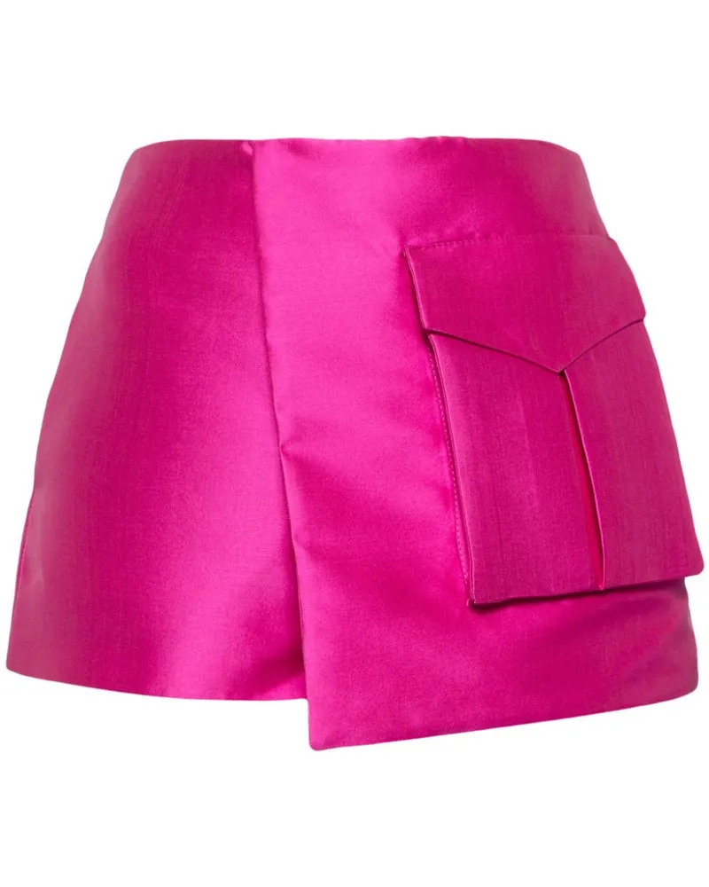 Isabel Sanchís Shorts aus Satin - Rosa Rosa