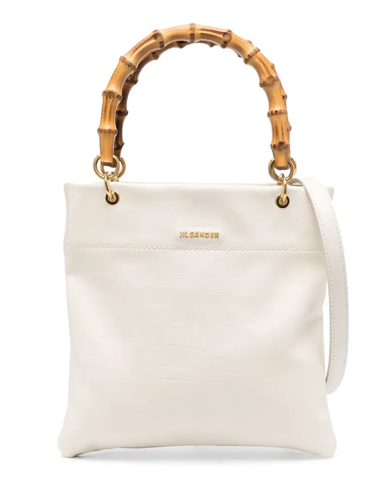 Jil Sander Handtasche aus Leder - Weiß Weiß