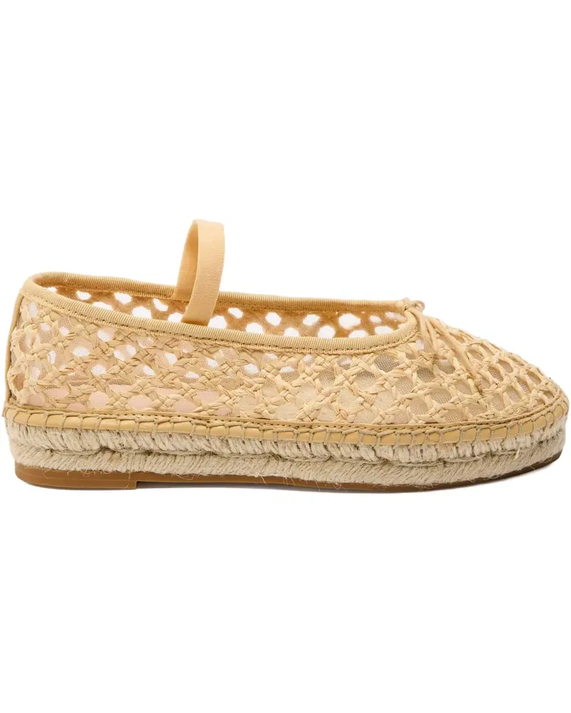 Loeffler Randall Kayla Ballet Espadrilles 30mm - Nude Nude
