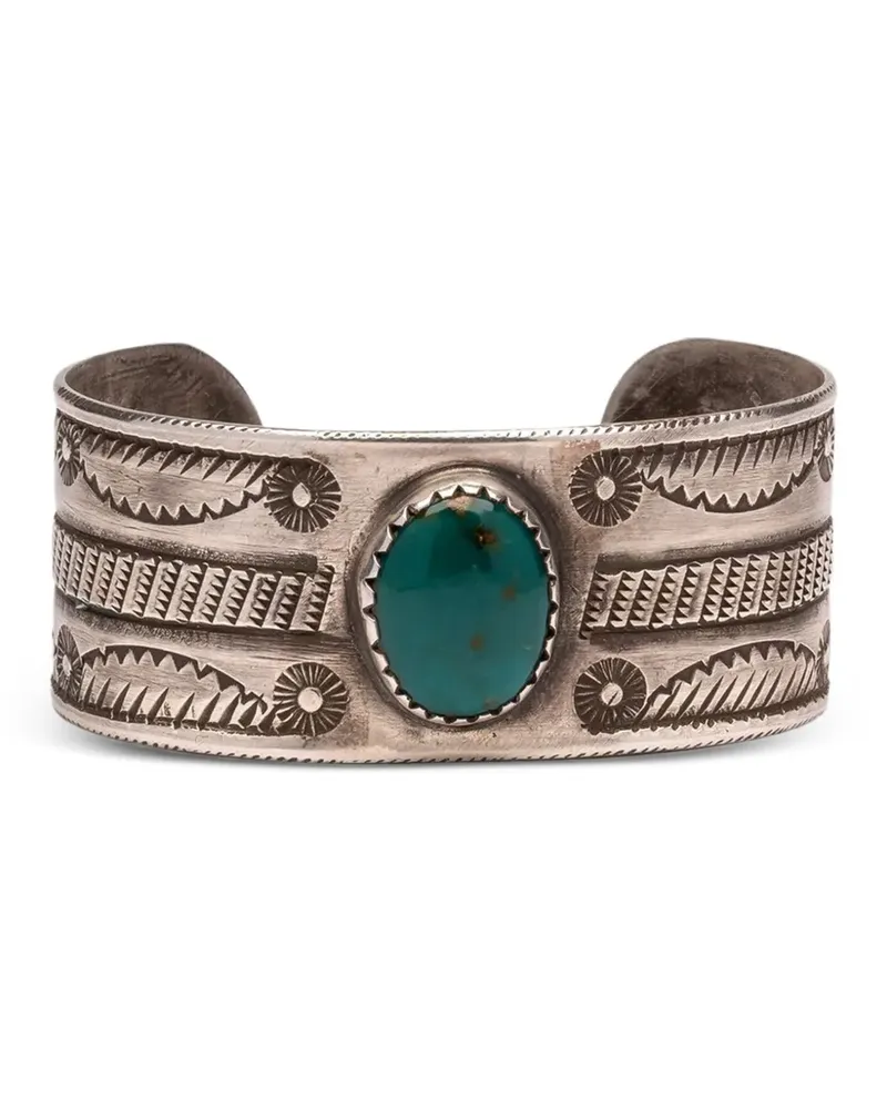 Fortela Armreif mit Türkis - Silber Silber