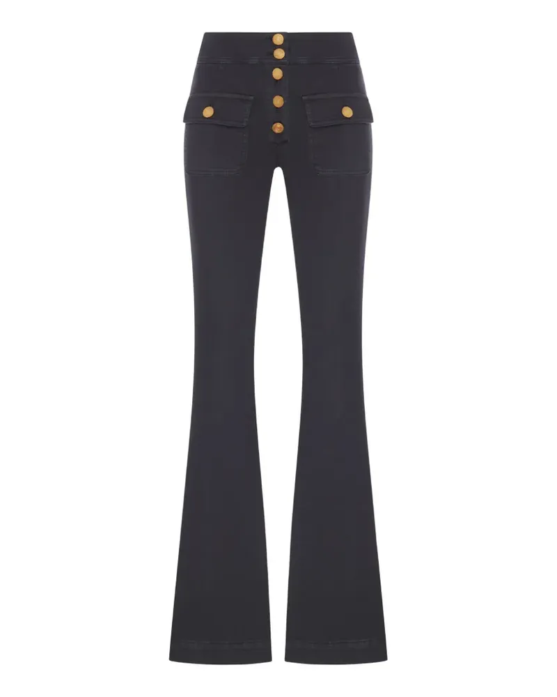 Seafarer Anais high-waisted flared jeans - Schwarz Schwarz