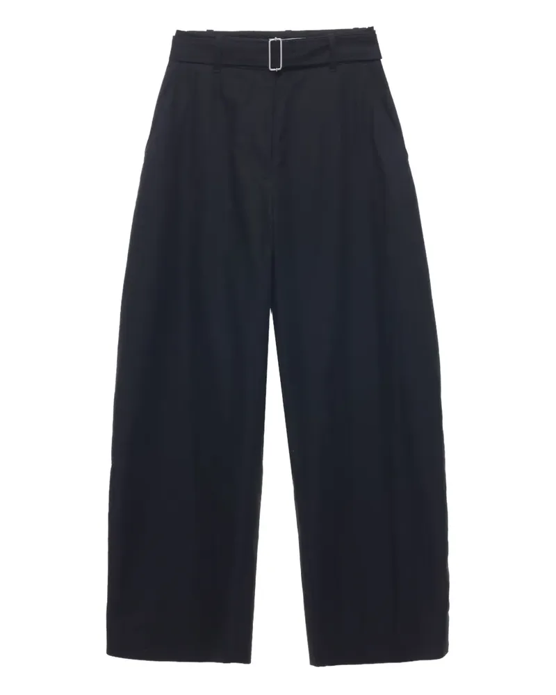 Studio Nicholson Hose mit Gürtel - Schwarz Schwarz