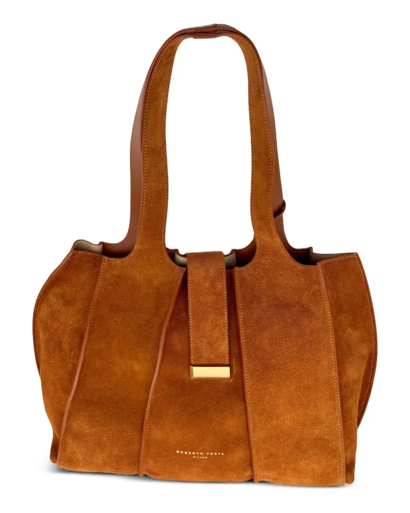 FESTA Milano Eloise Schultertasche - Braun Braun