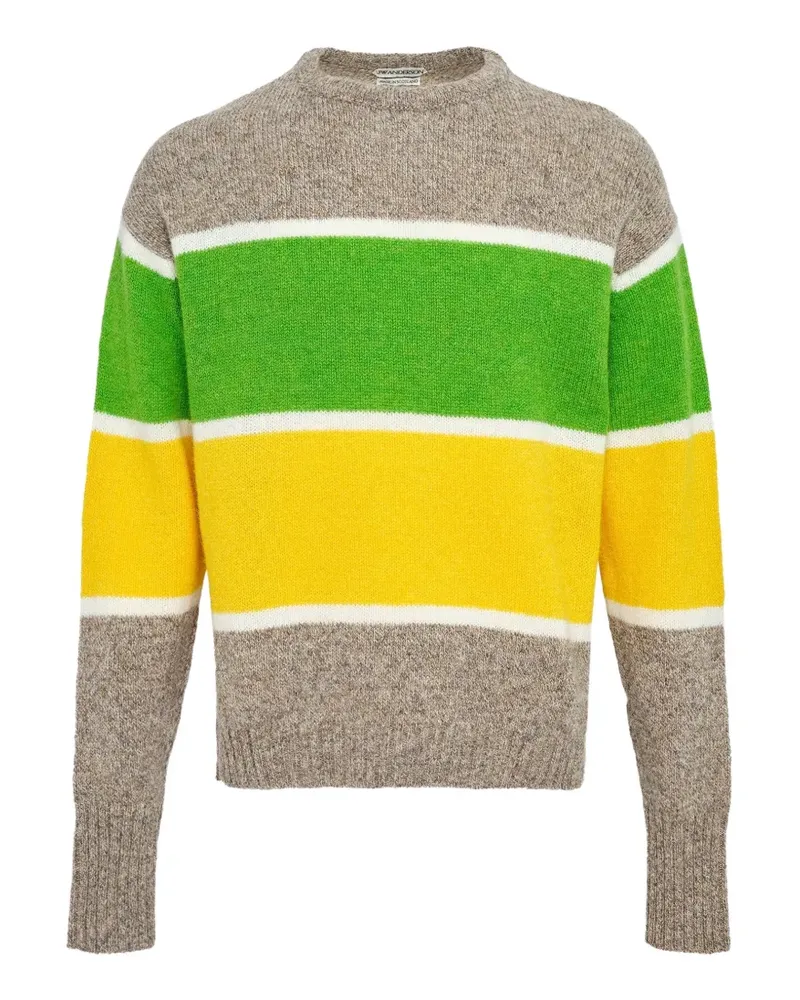 J.W.Anderson Gestreifter Pullover - Nude Nude