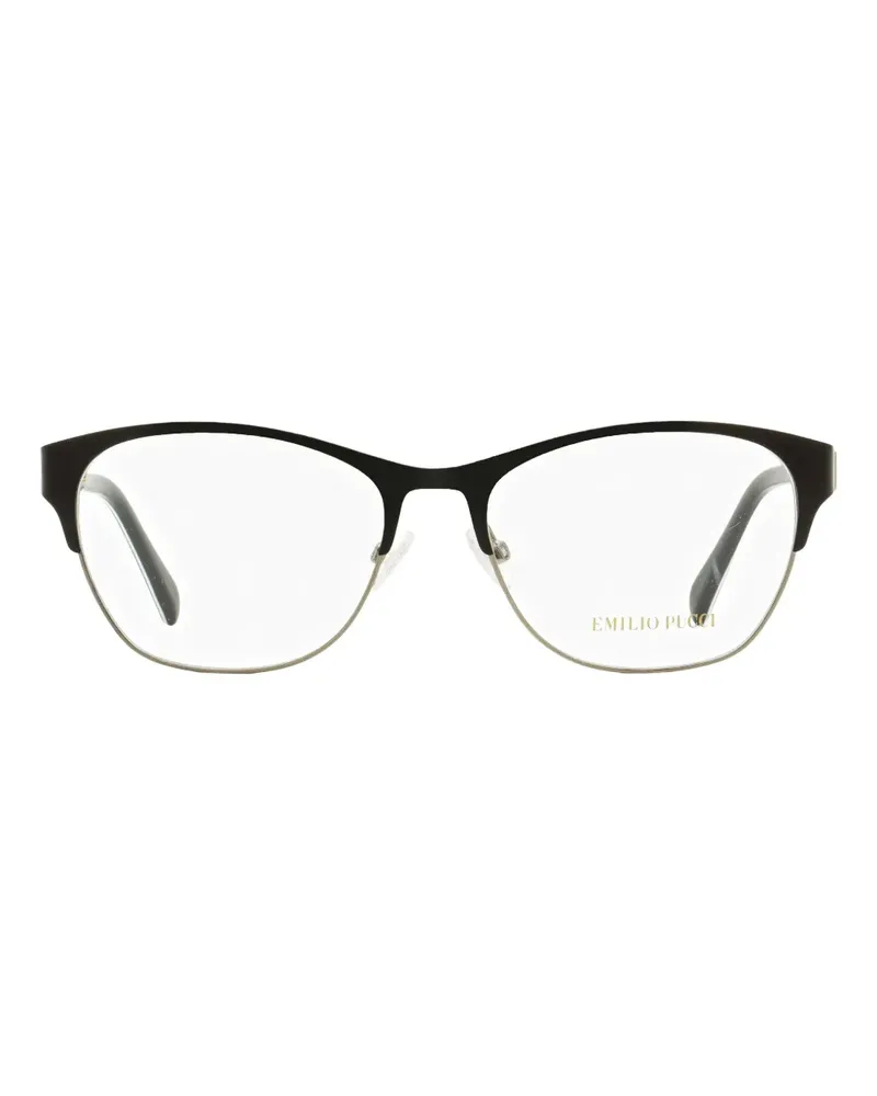 Emilio Pucci 5029 Brille mit ovaler Form - Schwarz Schwarz