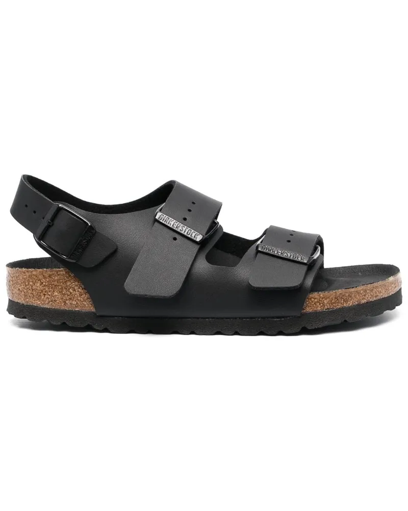 Birkenstock Milano Slingback-Sandalen - Schwarz Schwarz