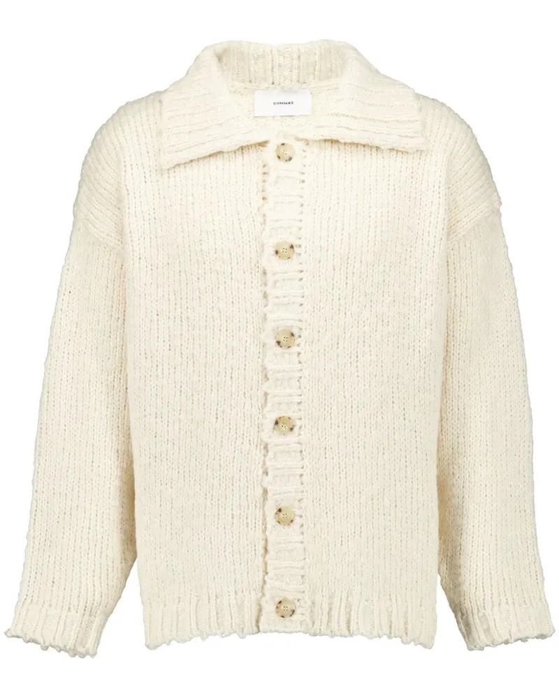 COMMAS chunky-knit cardigan Neutrals