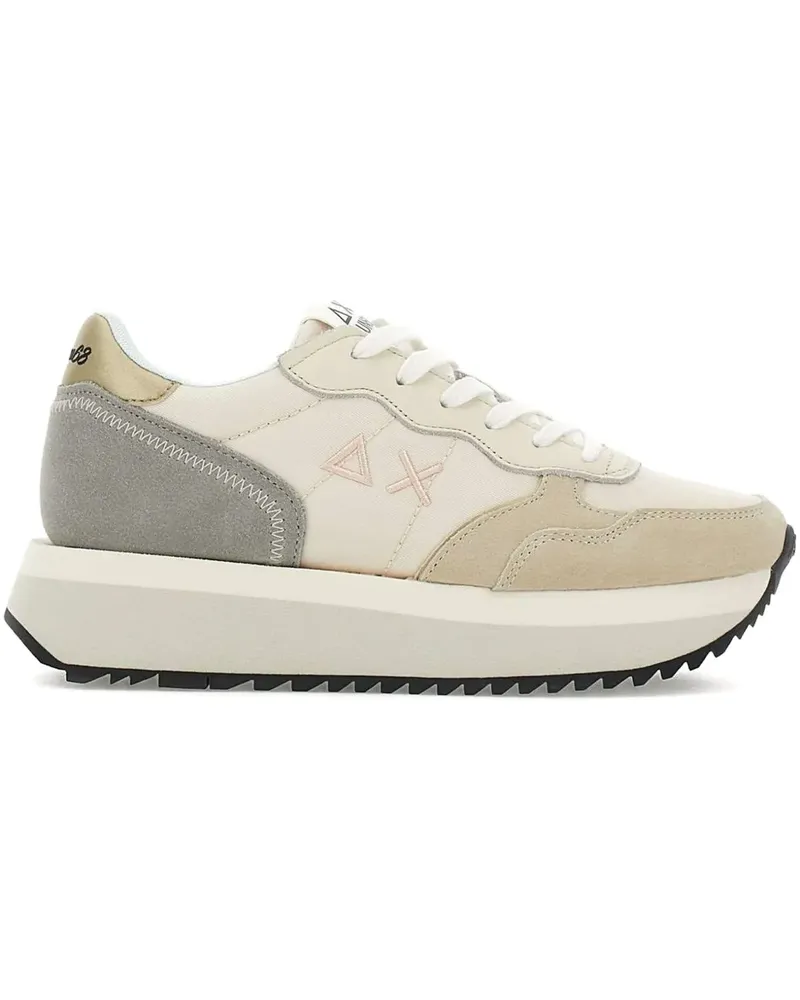 Sun68 Sneakers mit Plateausohle - Nude Nude
