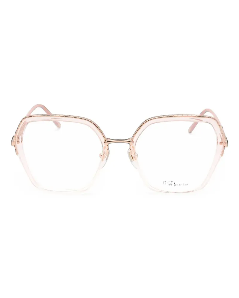 Chopard Brille mit geometrischem Gestell - Gold Gold