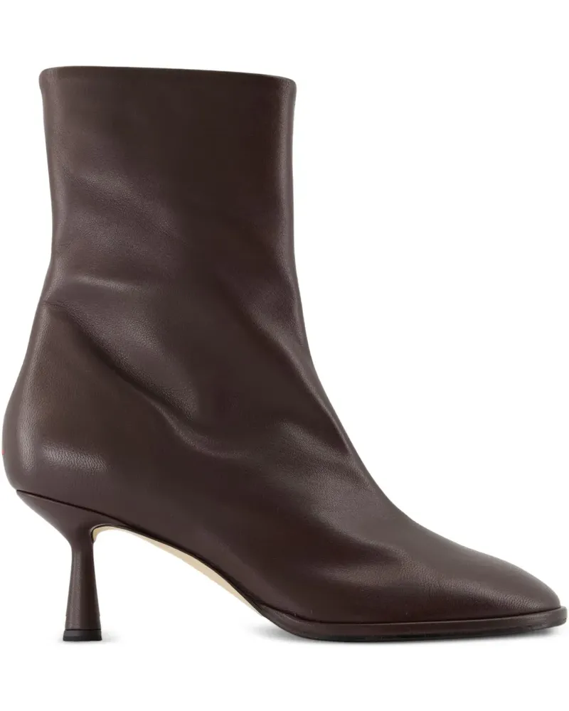 aeyde Dorothy Stiefeletten 65mm - Braun Braun