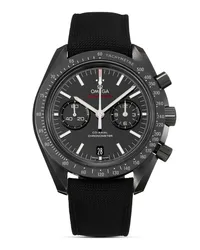 Omega 2024 ungetragene Speedmaster Moonwatch Dark Side of the Moon 44,25mm Schwarz