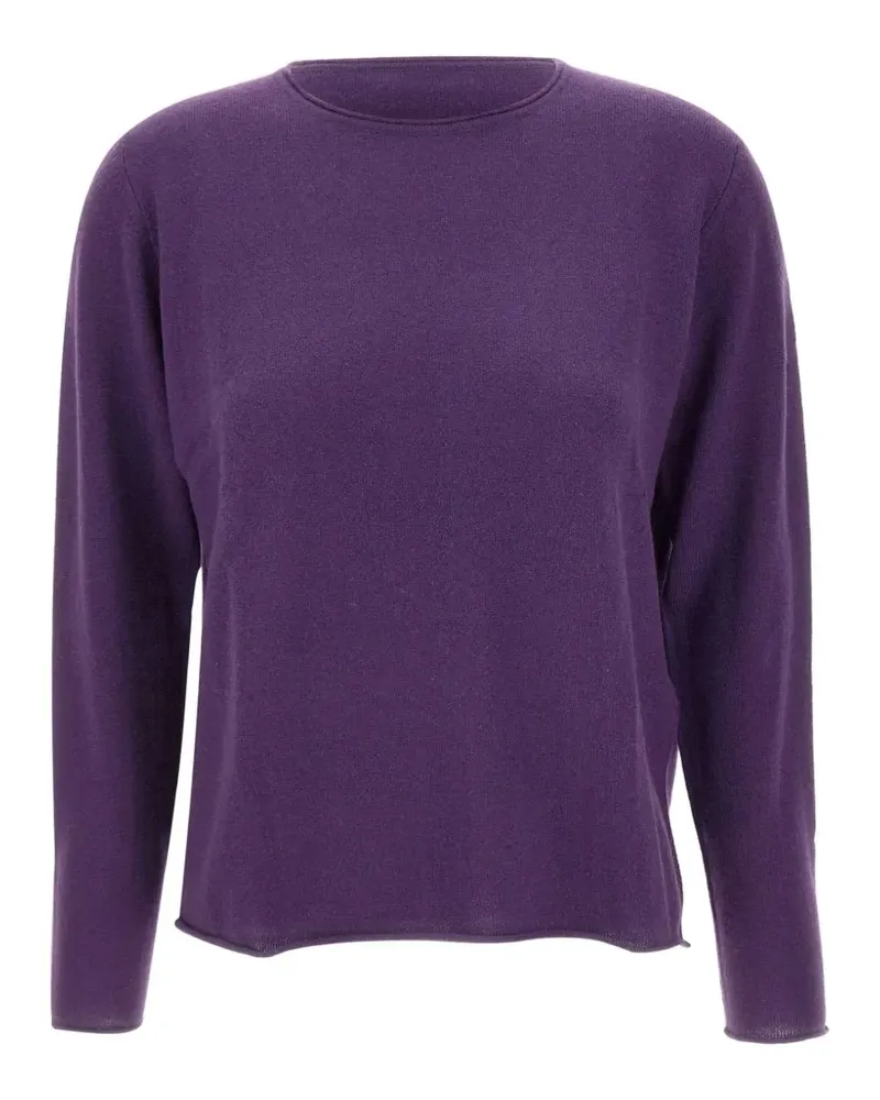 Not Shy round-neck sweater - Violett Violett