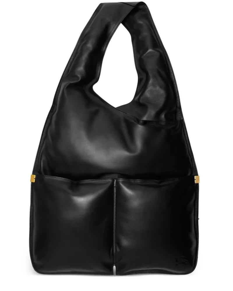 Burberry Gesteppte Snip Schultertasche - Schwarz Schwarz