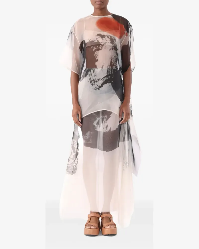Jason Wu Bluse aus Seide - Nude Nude