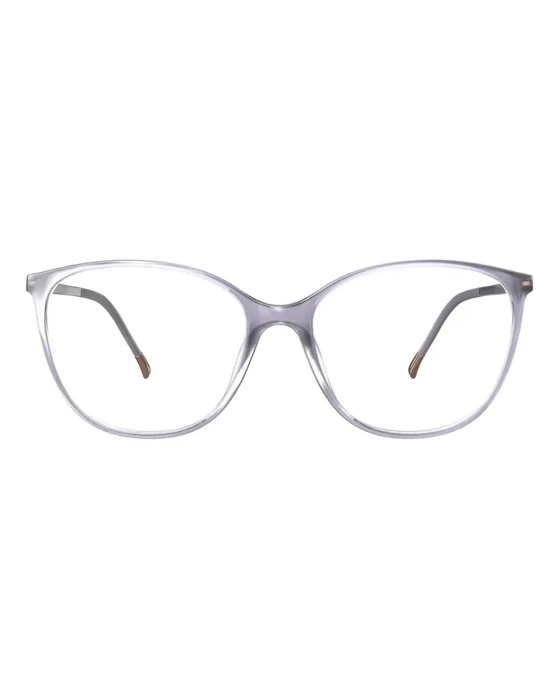 Silhouette SPX Illusion oval-frame glasses - Grau Grau