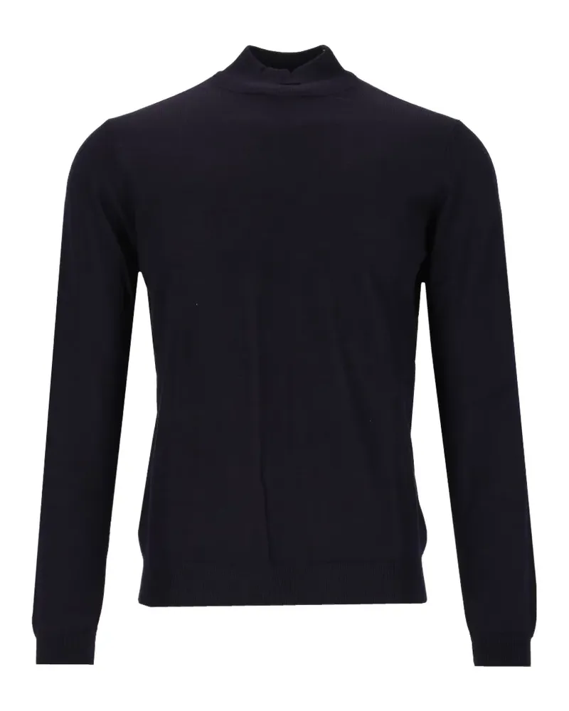 Al Duca D’Aosta 1902 Pullover mit Stehkragen - Blau Blau