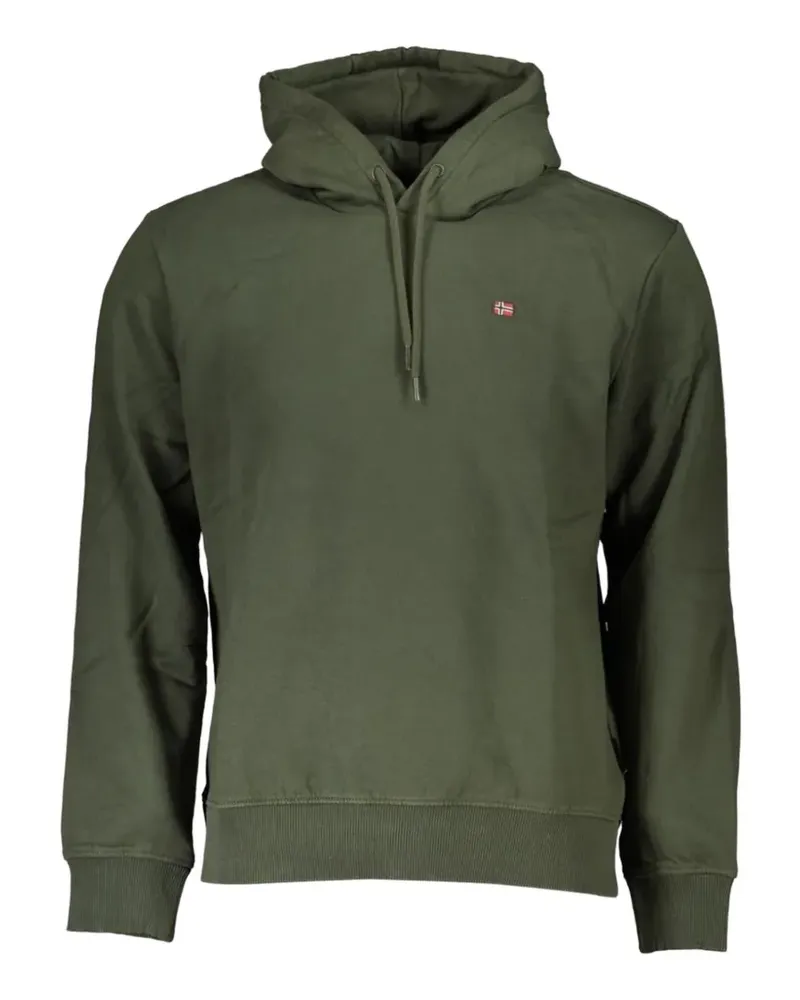 Napapijri Balis logo-appliqué hoodie - Grün Grün