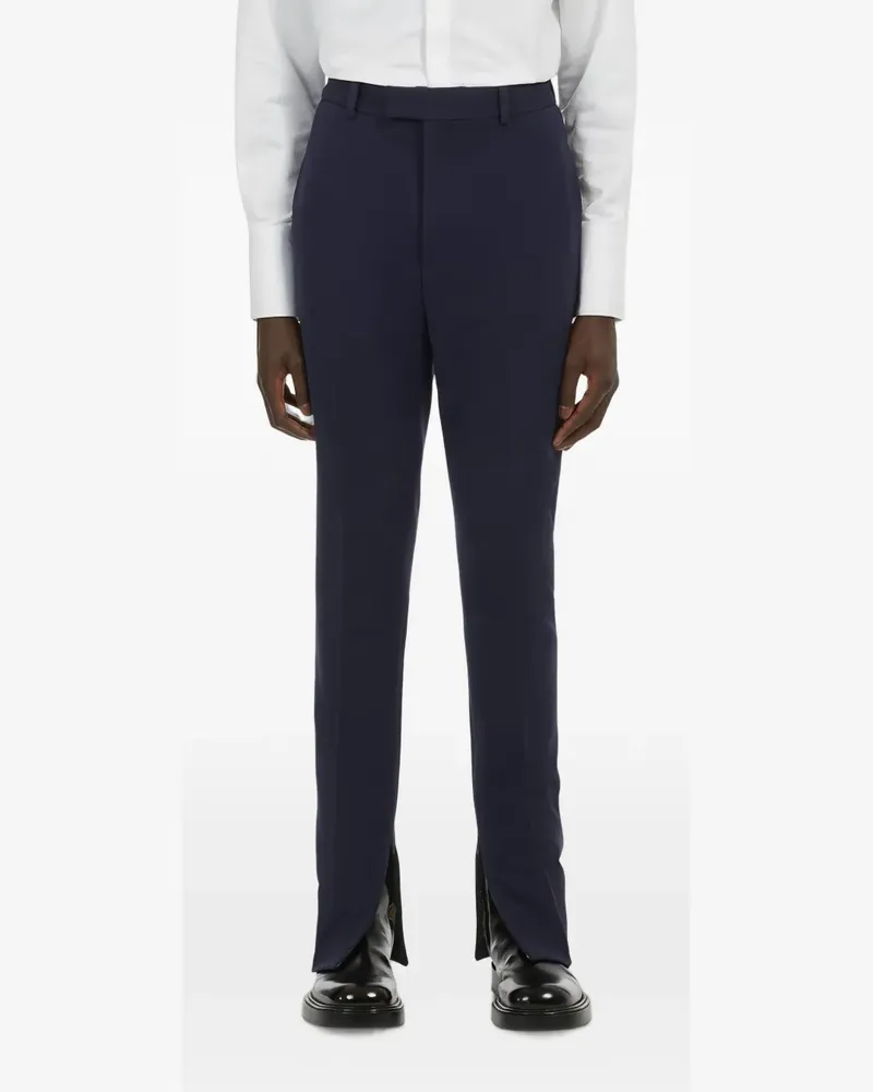Ferragamo Anzughose mit Saumschlitz - Blau Blau