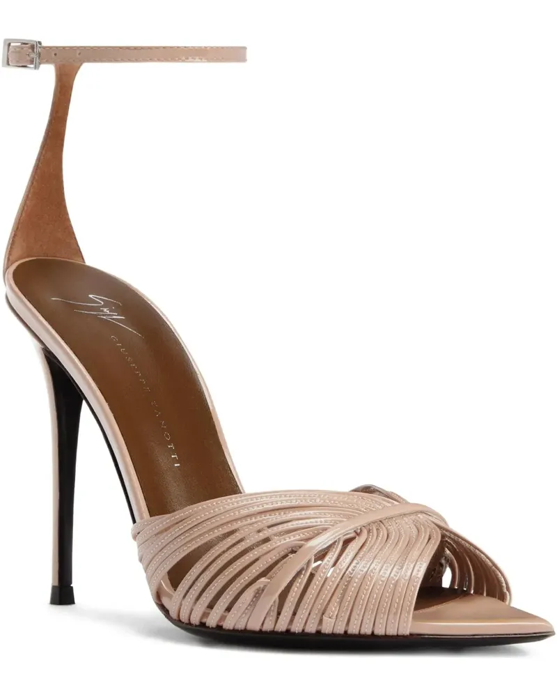 Giuseppe Zanotti Intriigo Sandalen mit Absatz 105mm - Nude Nude