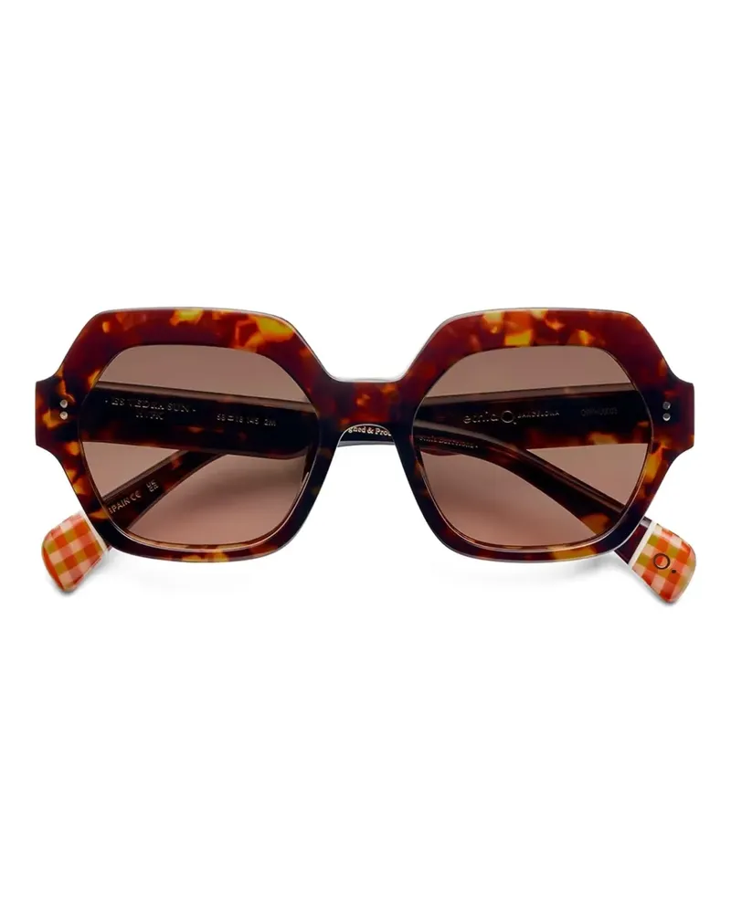 Etnia Barcelona Sonnenbrille in Schildpattoptik - Braun Braun