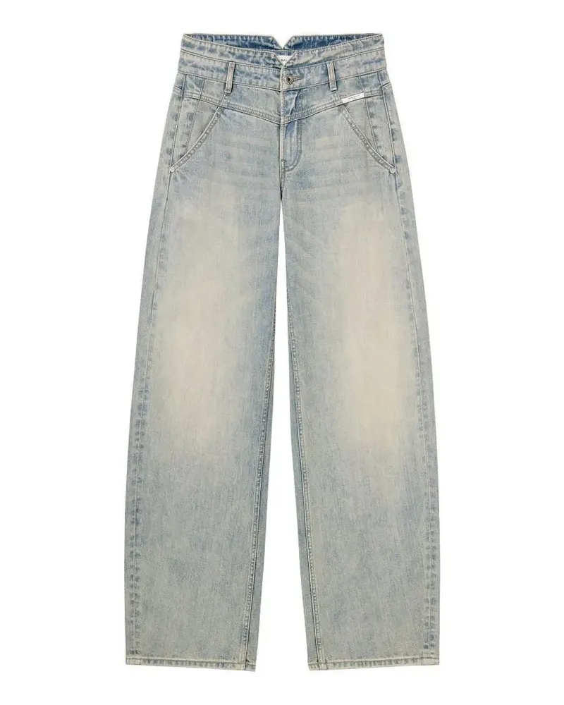Miss Sixty Alice logo-patch jeans - Blau Blau