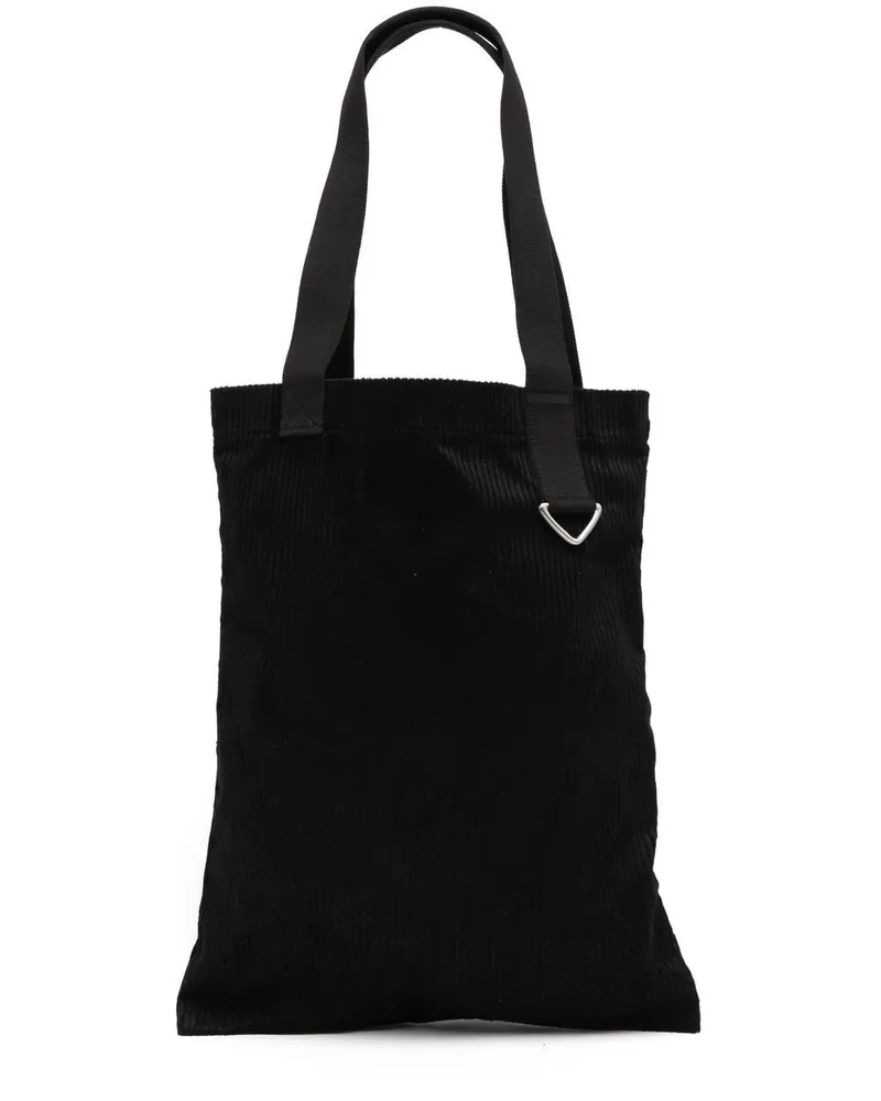DRKSHDW by Rick Owens Shopper aus Canvas mit Print - Schwarz Schwarz