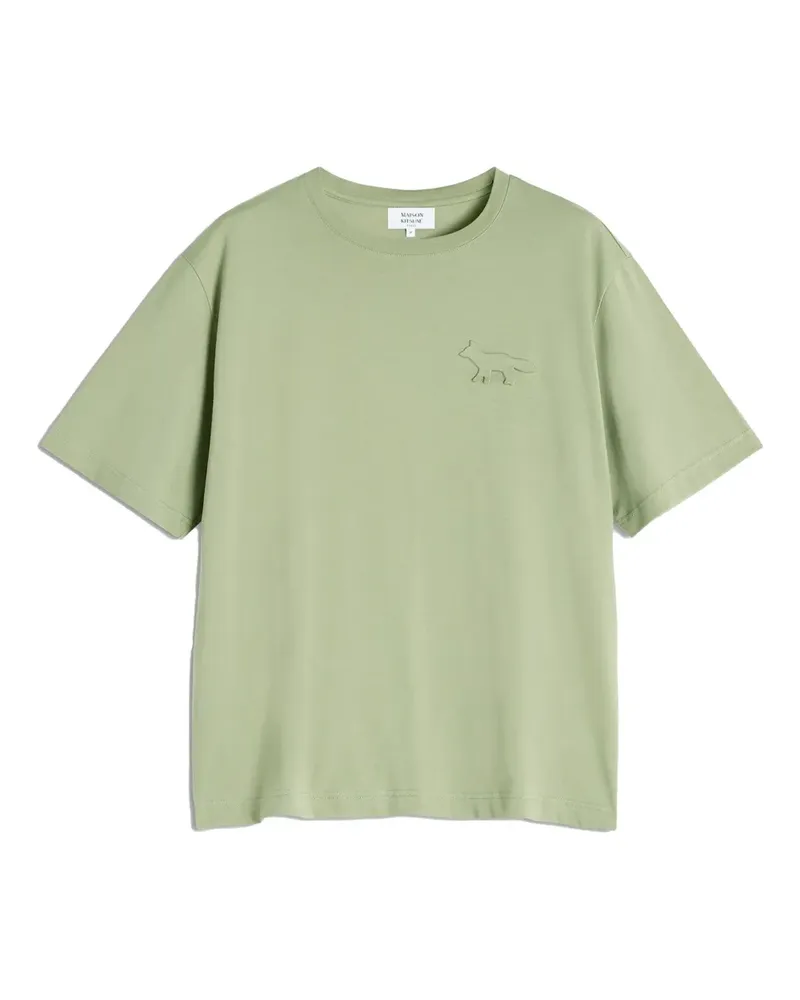 Kitsuné Profile Fox T-Shirt - Grün Grün