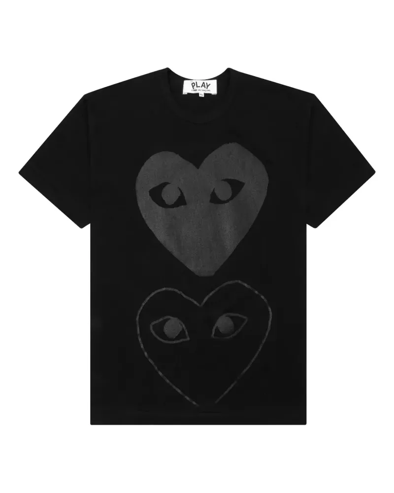 Comme des Garçons T-Shirt mit Print - Schwarz Schwarz
