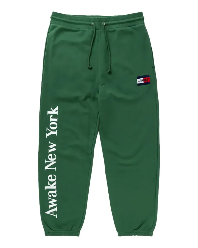 AWAKE NY x Tommy Hilfiger Jogginghose mit Logo - Grün Grün