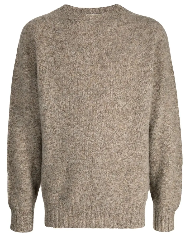 YMC Earth Jets Pullover - Braun Braun