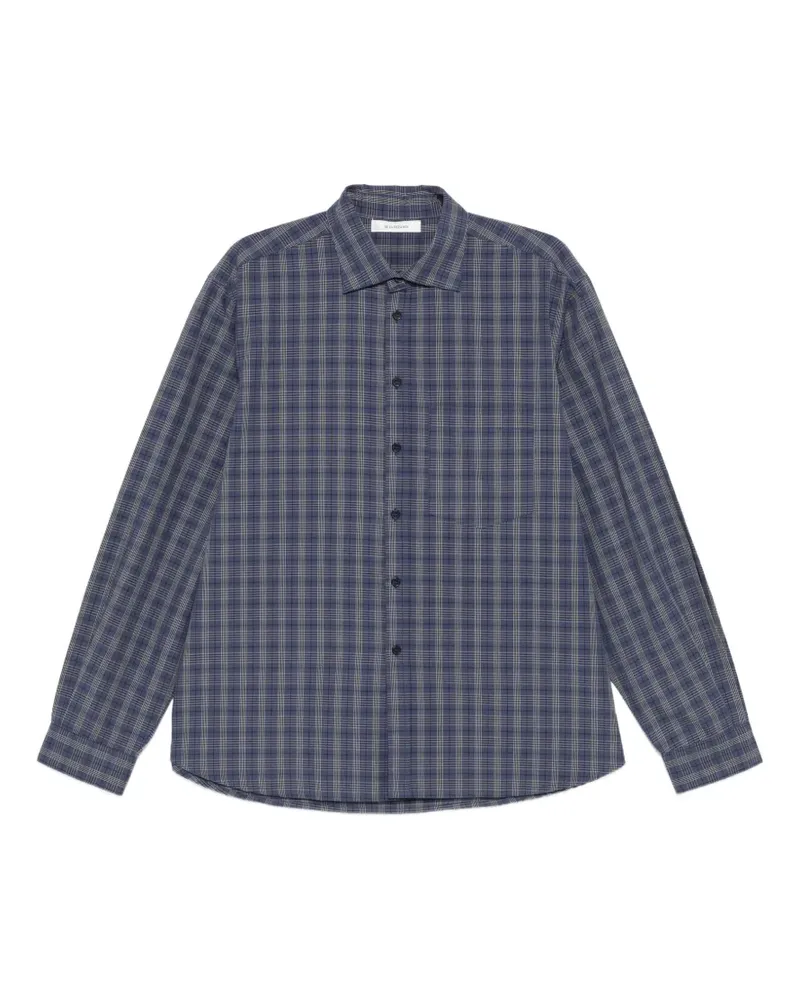 GIMAGUAS Ruben check-pattern shirt - Blau Blau