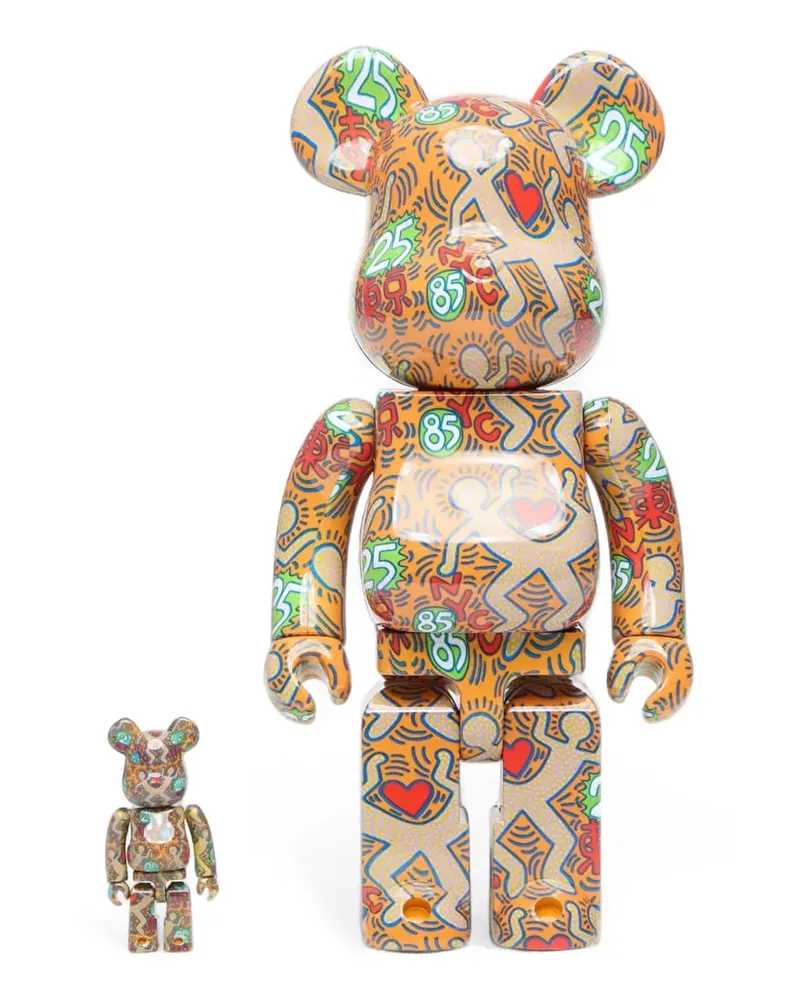 Medicom Toy BE@RBRICK Keith Haring SP BWWT Figuren - Orange Orange
