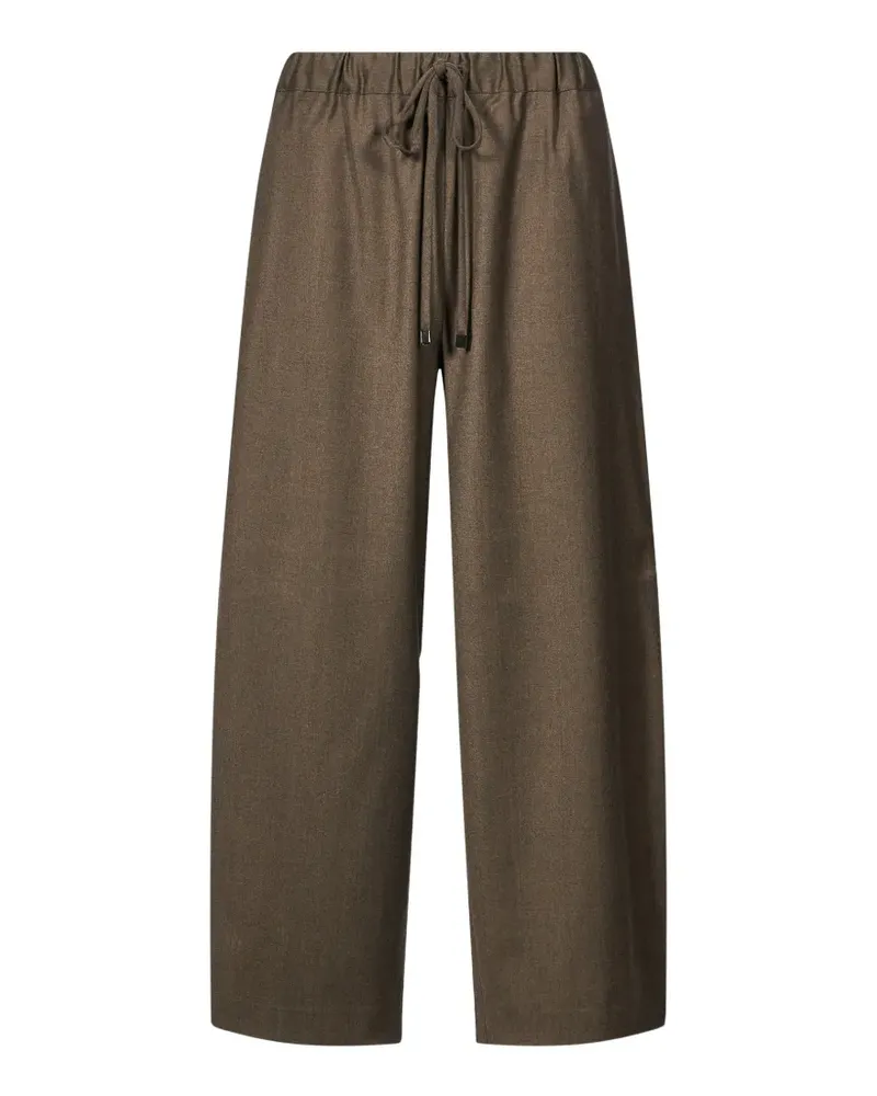 Antonelli Firenze drawstring wide-leg trousers - Grün Grün