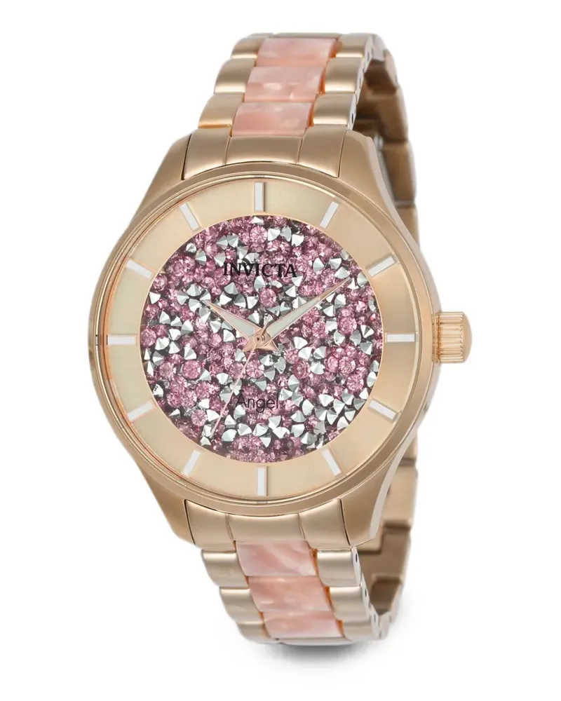 Invicta Angel crystal-embellishment 40mm watch - Rosa Rosa