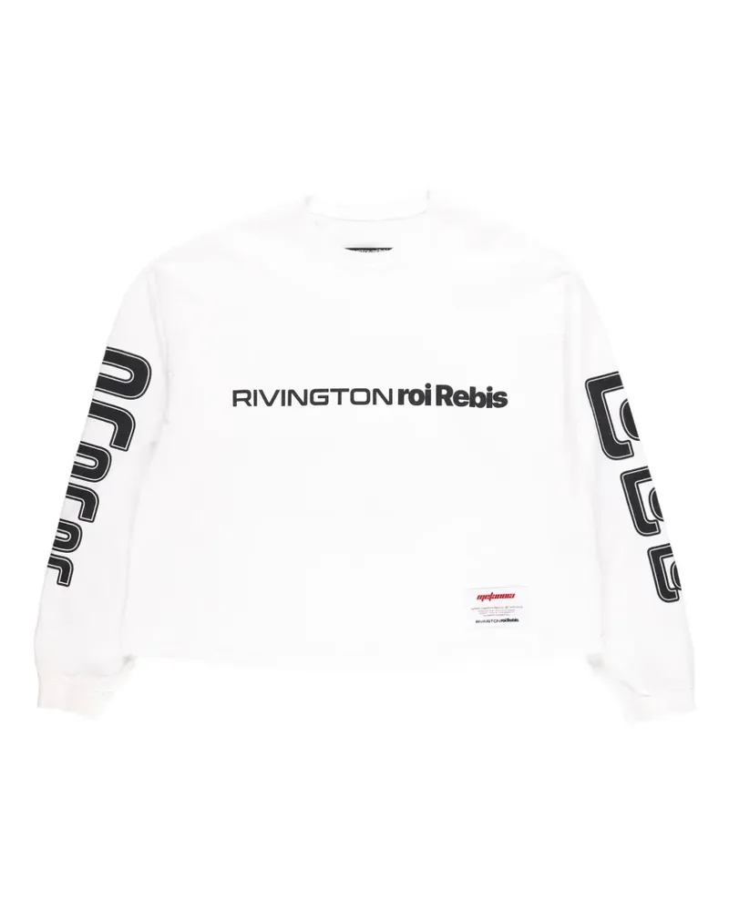 RRR123 Meta USO CVA LS Langarmshirt - Weiß Weiß