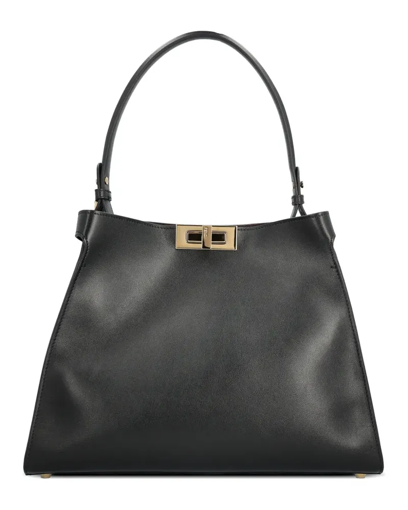 Fendi Mittelgroße Way Tote Bag - Schwarz Schwarz
