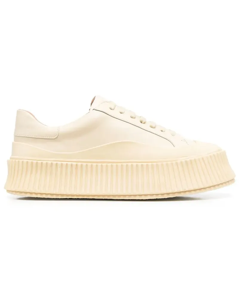 Jil Sander Sneakers mit Kontrasteinsätzen - Nude Nude