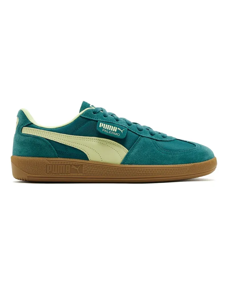 Puma Palermo Sneakers mit Einsätzen - Grün Grün