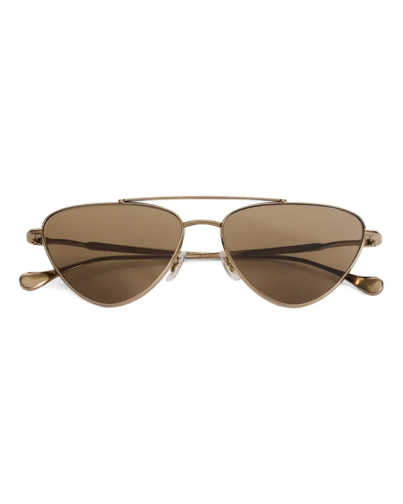 Jil Sander pilot-frame sunglasses - Gold Gold