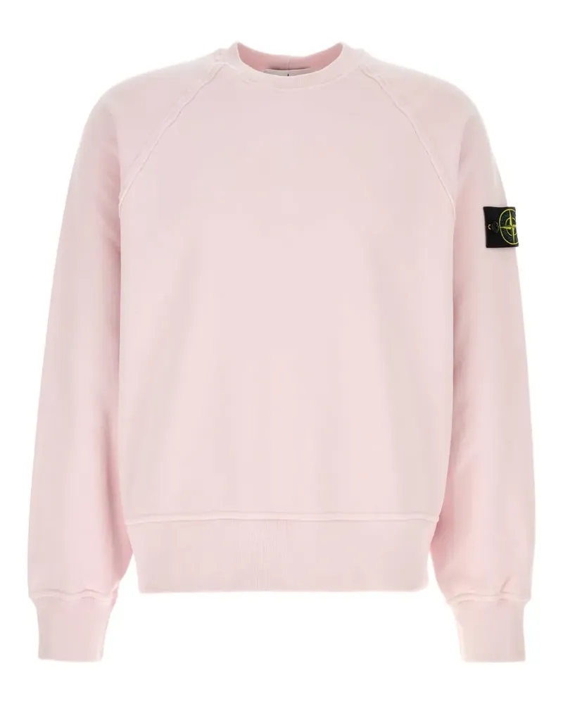 Stone Island Sweatshirt mit rundem Ausschnitt - Rosa Rosa